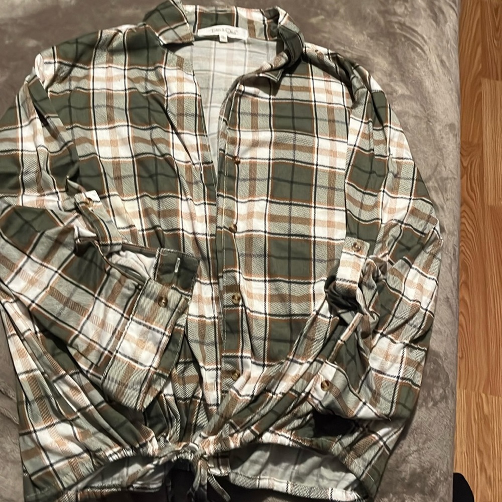 Green flannel